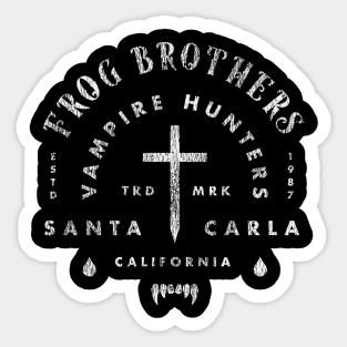 The Frog Brothers Vintage Sticker